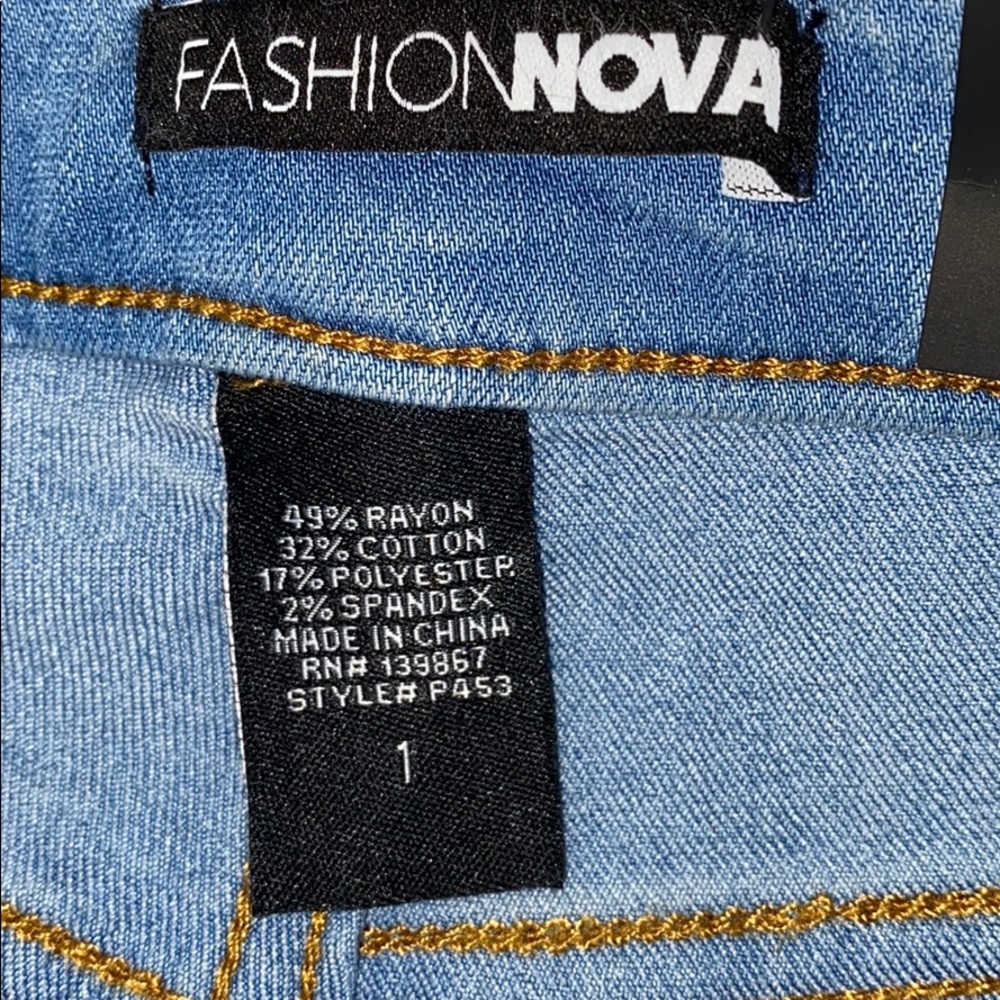Fashion Nova Classic High Waist Skinny Jeans - Picture 3 of 5